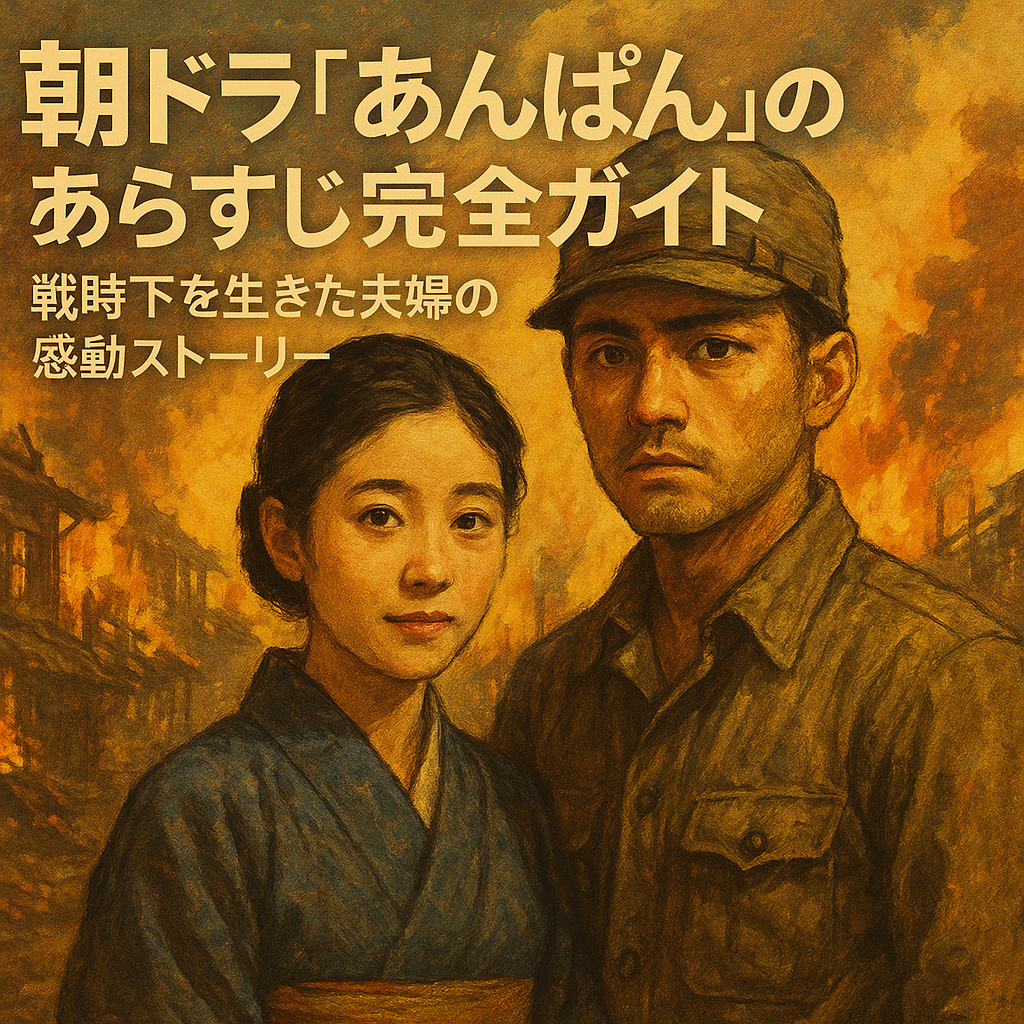朝ドラ『あんぱん』あらすじ完全解説！戦時下を生き抜いた夫婦の愛と勇気